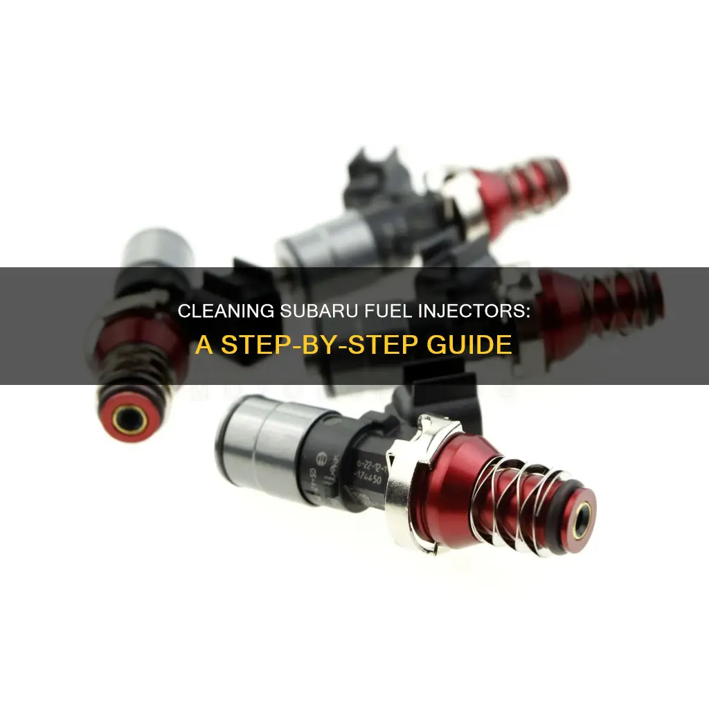 how to clean subaru fuel injectors