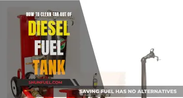 Cleaning Tar from Your Diesel Fuel Tank