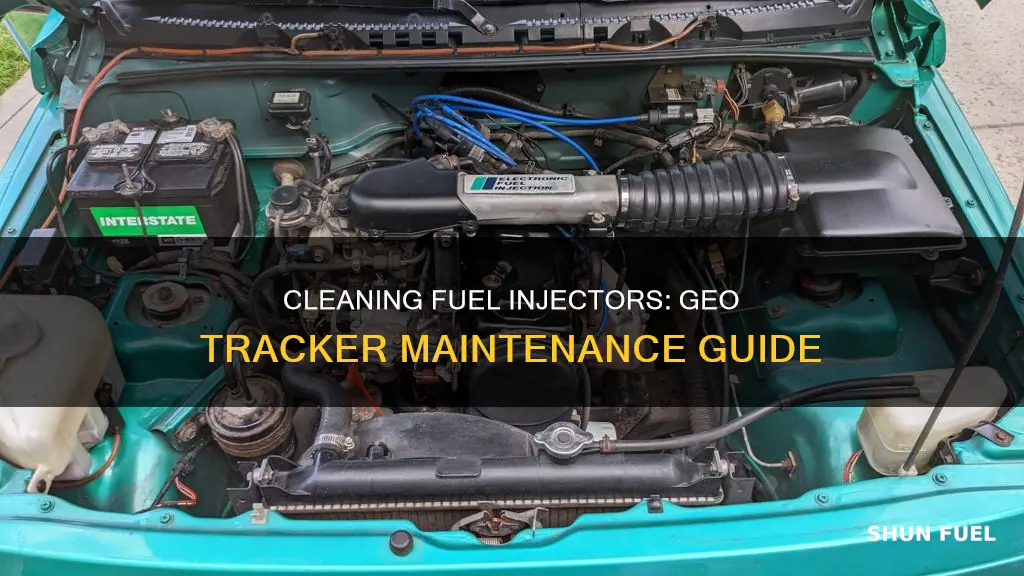 how to clean the fuel injectors on geo tracker