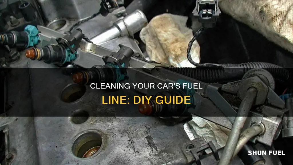 how to clean the fuel line injection your car engine