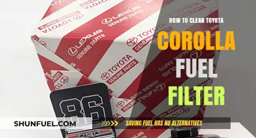 Cleaning Your Toyota Corolla Fuel Filter: Step-by-Step Guide