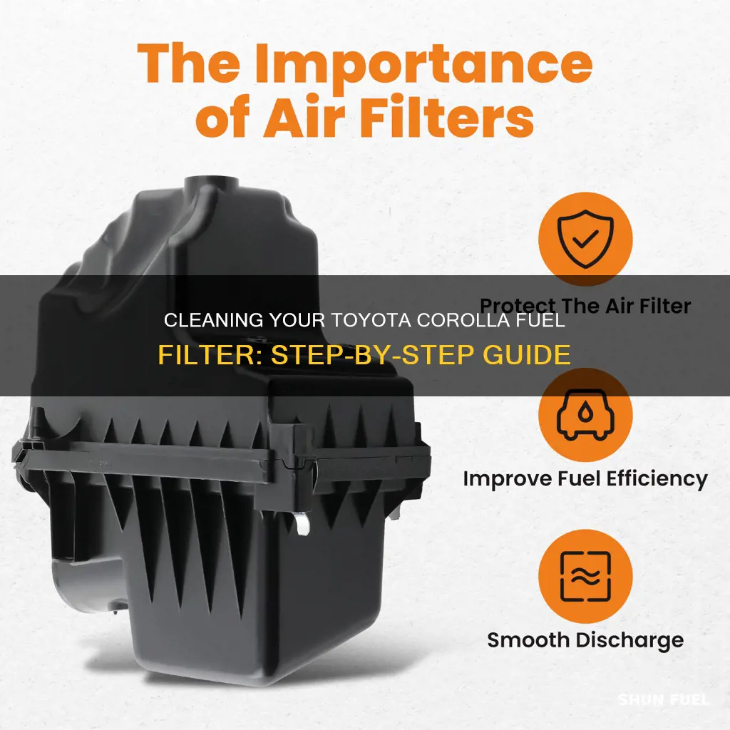 how to clean toyota corolla fuel filter