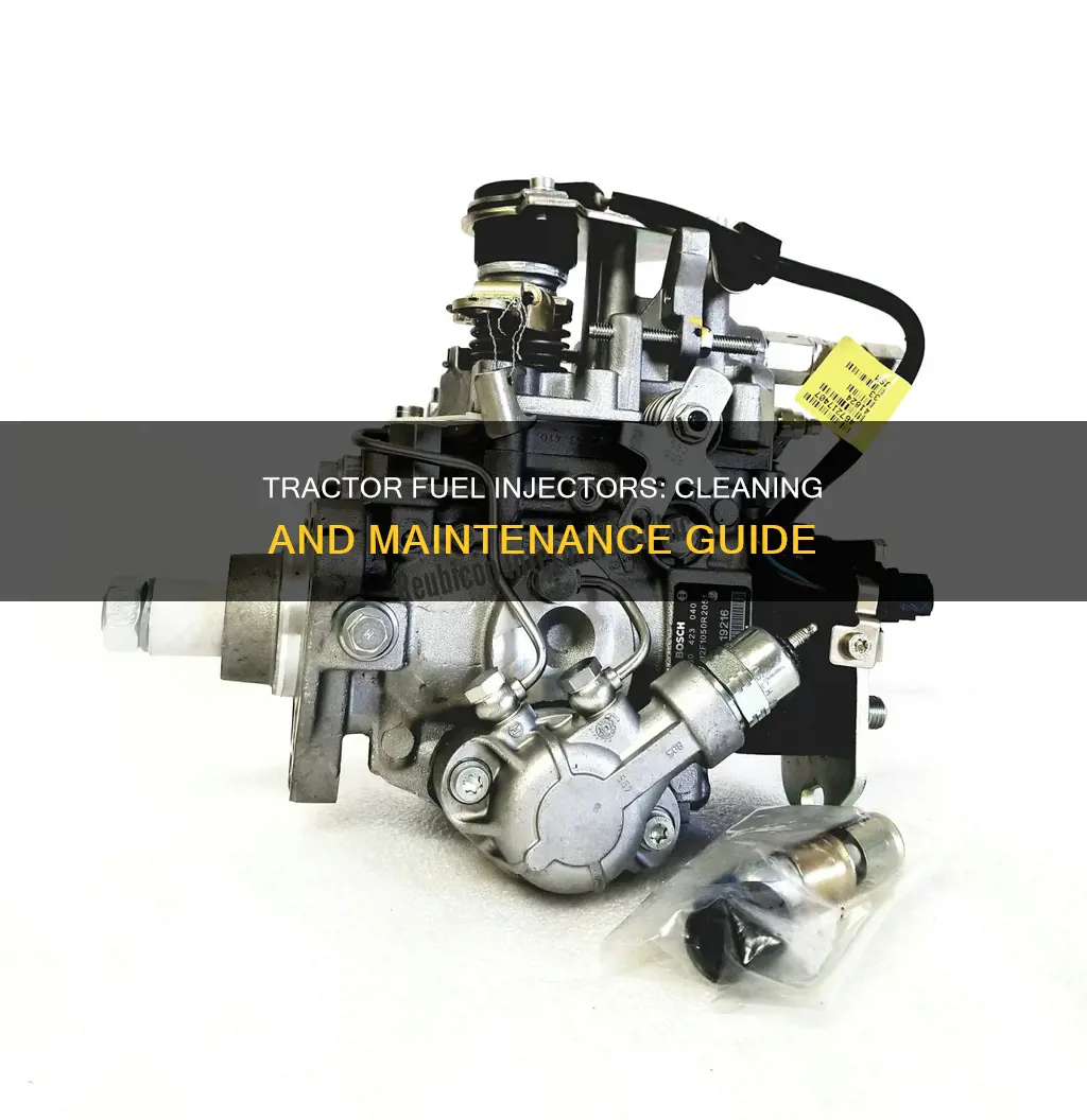 how to clean tractor fuel injectors