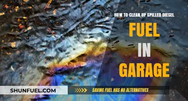 Cleaning Spilled Diesel Fuel in Your Garage: Quick Action Guide