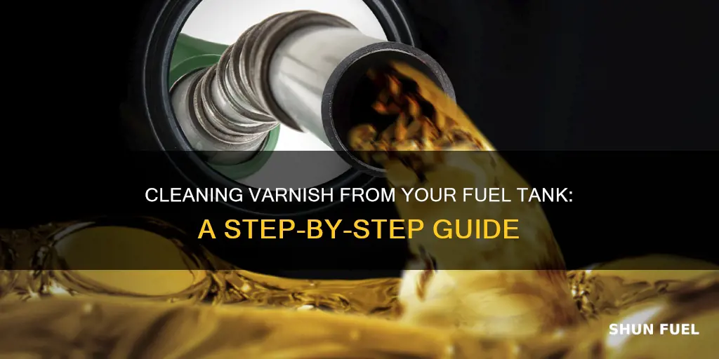 how to clean varnisg out of fuel tank