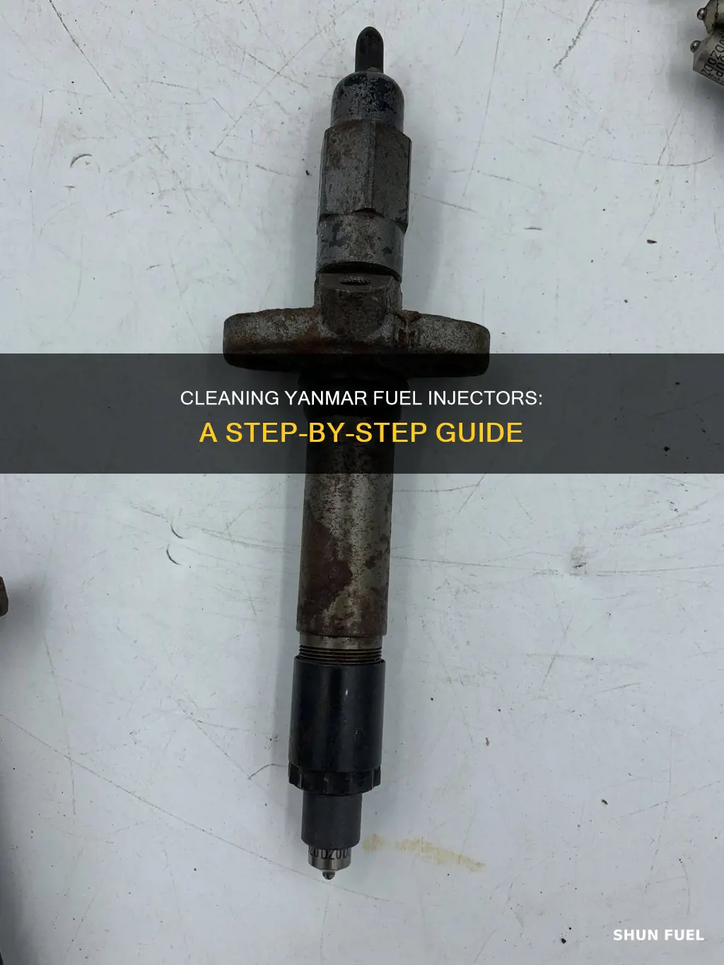how to clean yanmar fuel injectors