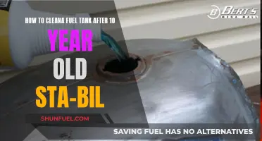 Clearing Out Old Sta-bil: Cleaning Your Fuel Tank