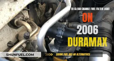 Clearing the Fuel Filter Light on Your 2006 Duramax