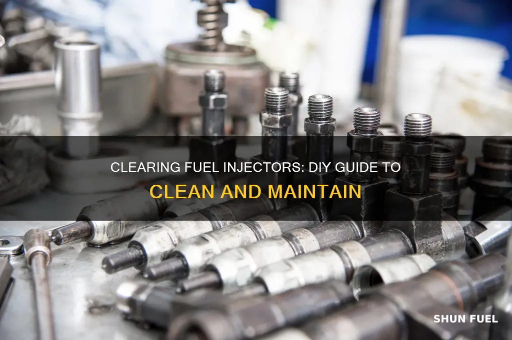 how to clear fuel injectors