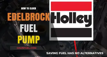 Mastering Edelbrock Fuel Pump Timing: A Step-by-Step Clocking Guide