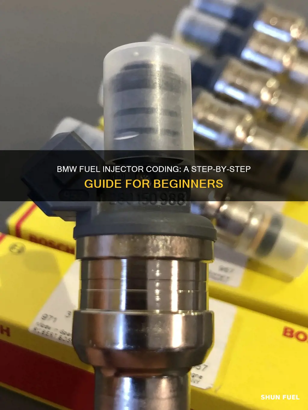 how to code bmw fuel injectors