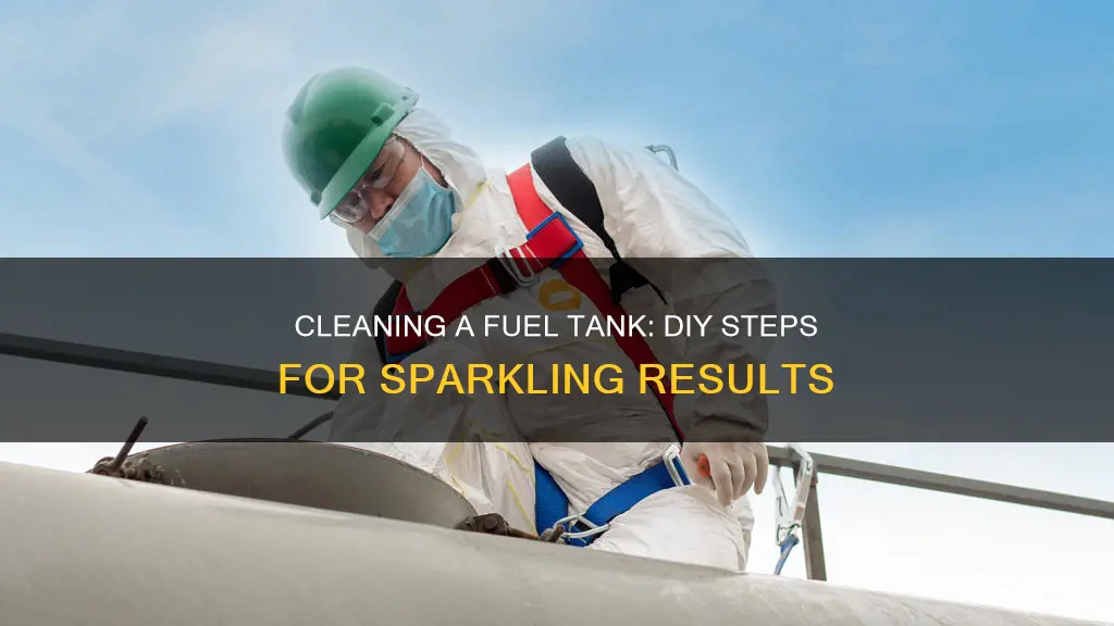how to coean a fuel tank