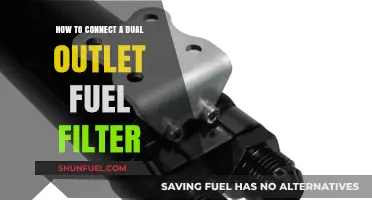 Connecting a Dual Outlet Fuel Filter: Easy Steps
