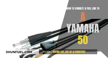 Connecting Fuel Lines: Yamaha 50 Simplified