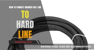 Connecting Braided Fuel Lines: Braided Flex to Hard Line
