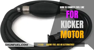 Connecting Fuel Lines: Kicker Motor Installation Guide