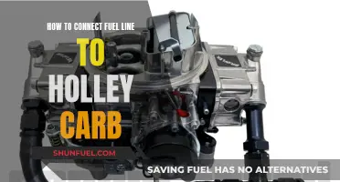 Mastering the Fuel Line Connection: A Holley Carb Guide