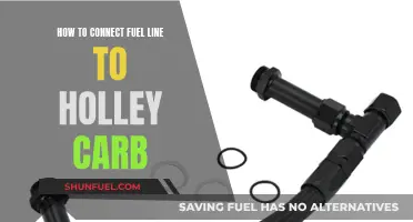Connecting Fuel Lines to Holley Carbs: A Step-by-Step Guide