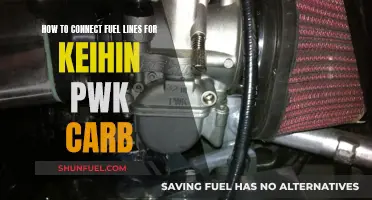 Connecting Fuel Lines: Keihin PWK Carb Setup