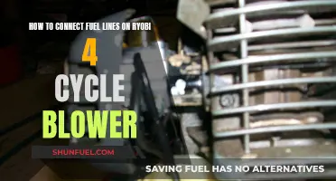 Connecting Fuel Lines: Ryobi 4-Cycle Blower Simplified Guide