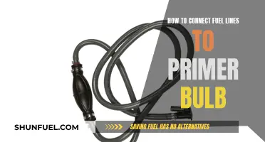 Connecting Fuel Lines: Primer Bulb Installation Guide