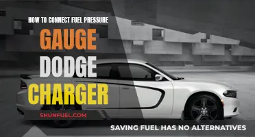 Connecting a Fuel Pressure Gauge to Your Dodge Charger