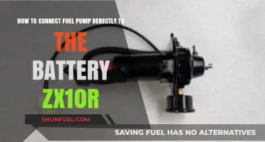 Direct Fuel Pump Connection to Battery on ZX10R: Step-by-Step Guide