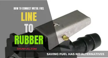 Connecting Metal Fuel Lines to Rubber: A Comprehensive Guide