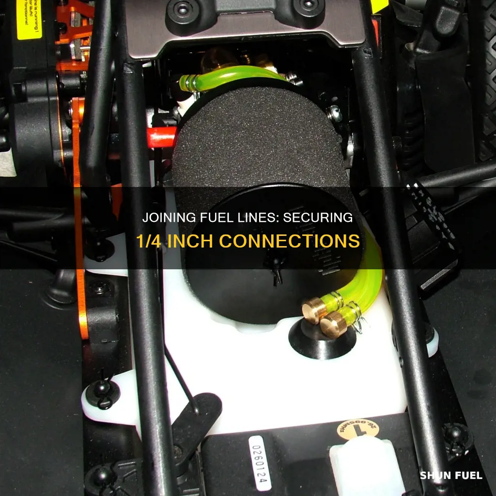 how to connect to 1 4 inch fuel lines