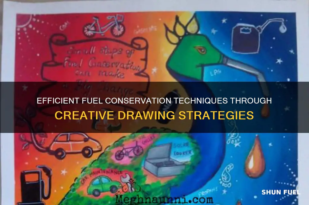 how to conserve fuel drawing