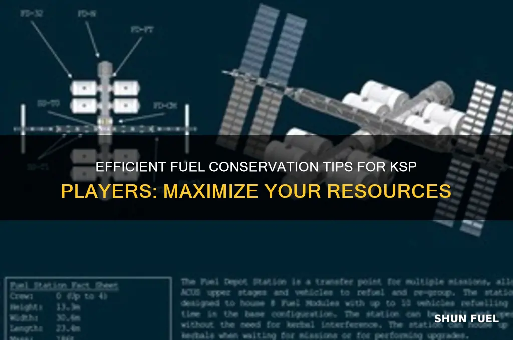 how to conserve fuel ksp