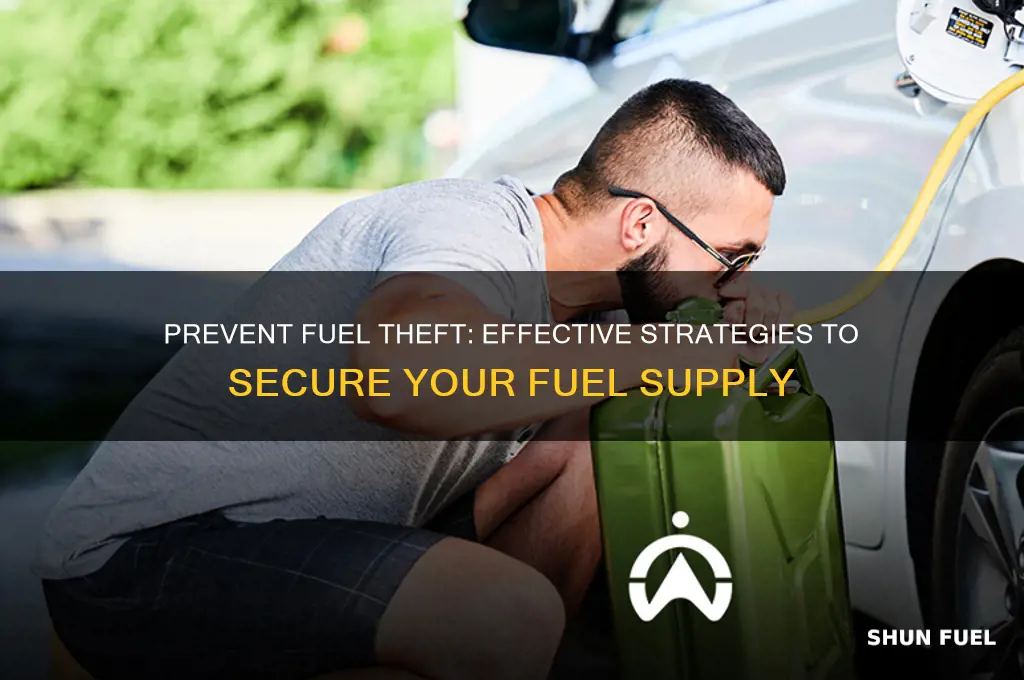 how to control fuel theft