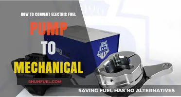 Converting Electric Fuel Pump to Mechanical: A Step-by-Step Guide