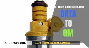 Converting Ford Fuel Injector Data for GM Compatibility