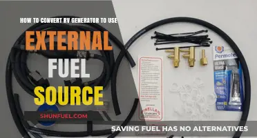 Convert RV Generator: Use External Fuel Source Easily