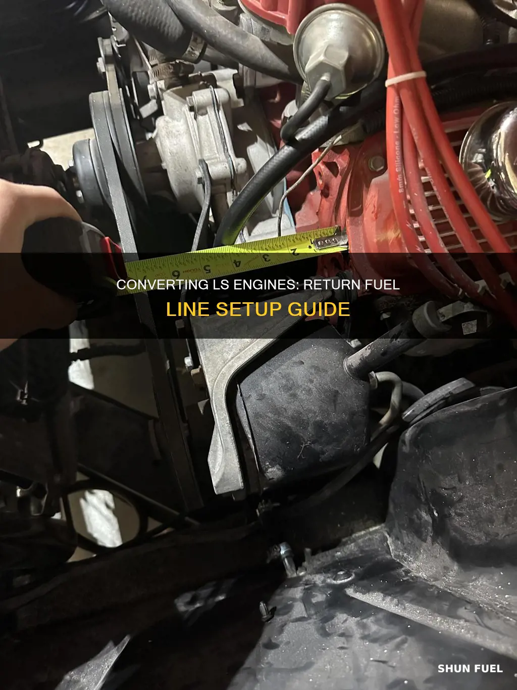 how to convert your ls engine to return fuel line