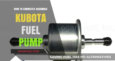 Mastering Kubota Fuel Pump Assembly: Step-by-Step Guide for Correct Installation