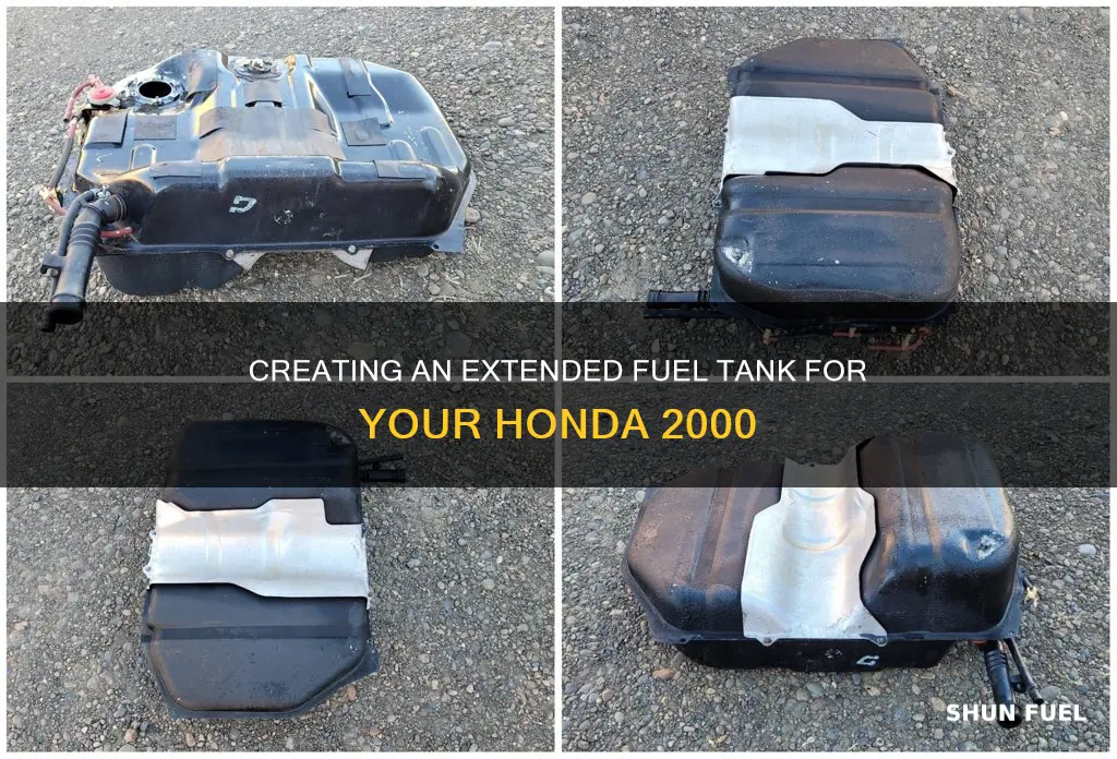 how to create extended fuel tank for honda 2000
