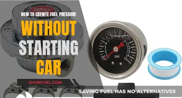 Creating Fuel Pressure: Jumpstarting Without Ignition