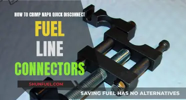 Crimping Napa Quick Disconnect Fuel Line Connectors: A Step-by-Step Guide