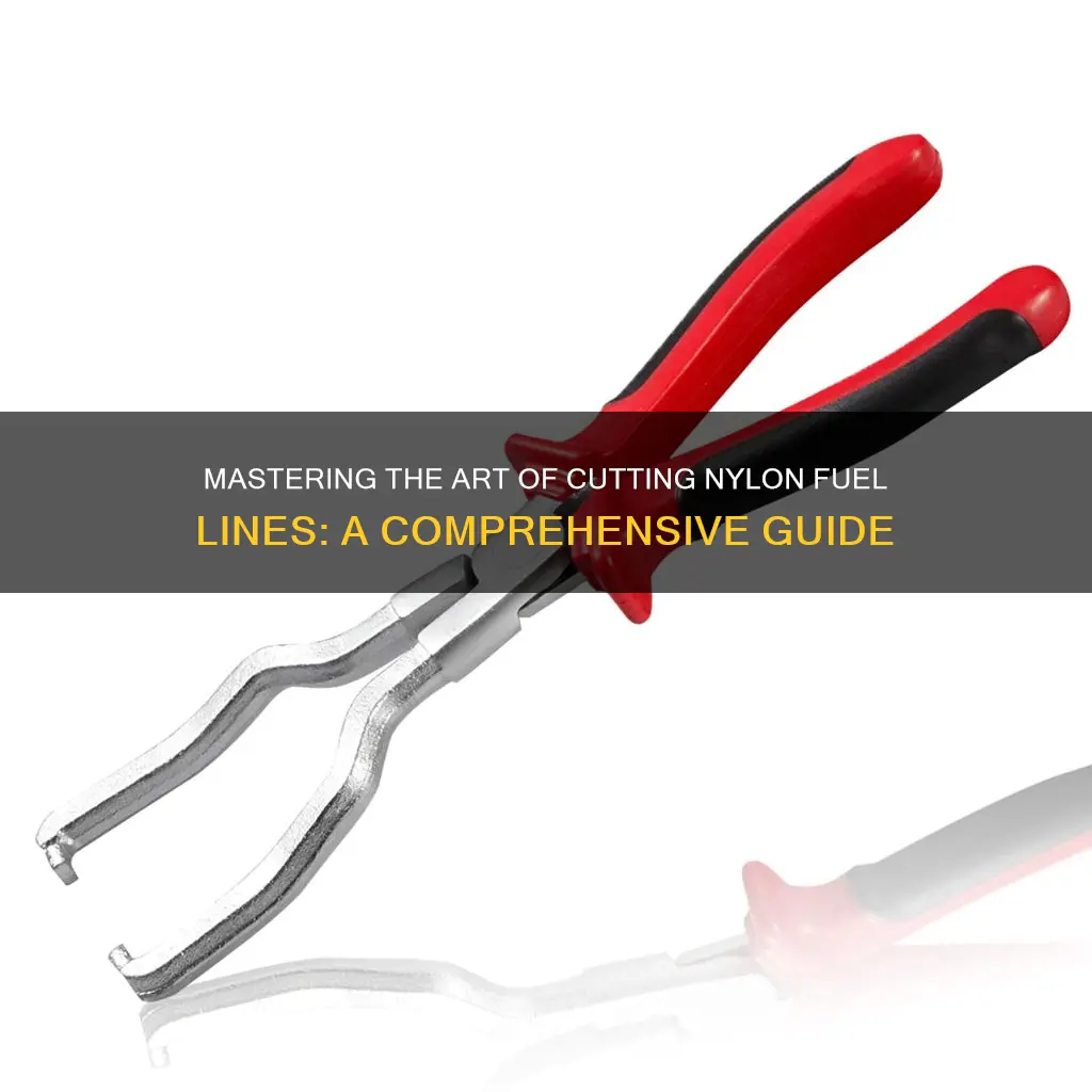 how to cut 5 16 nylon fuel line