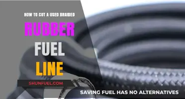 Cutting Used Braided Rubber Fuel Lines: A Step-by-Step Guide