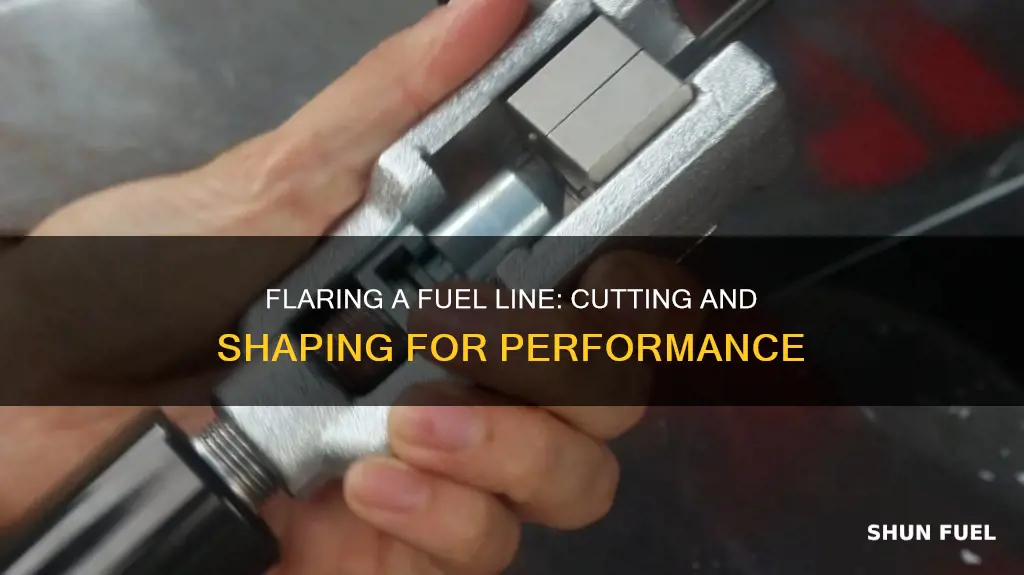 how to cut and flare a fuel line