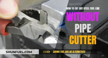 Creative Ways to Cut Steel Fuel Lines Without a Pipe Cutter