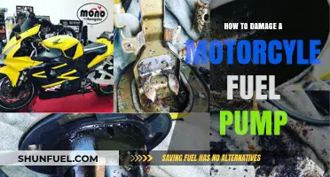 Effective Ways to Damage a Motorcycle Fuel Pump: Risks and Prevention