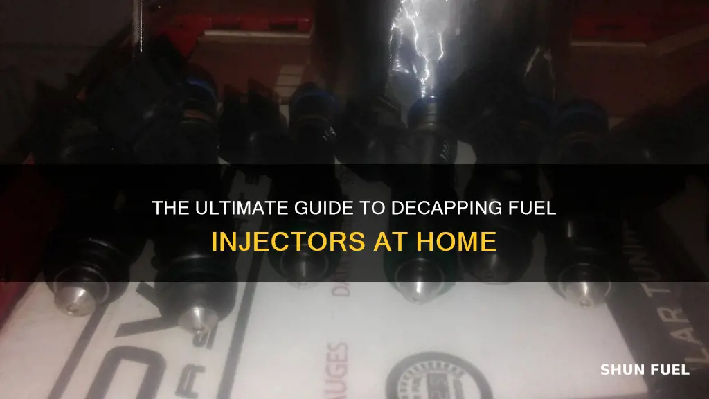 how to decap fuel injectors