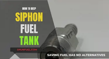 Deep Siphoning Fuel Tanks: A Comprehensive Guide