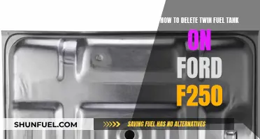 Removing Ford F250's Twin Fuel Tank: Step-by-Step Guide
