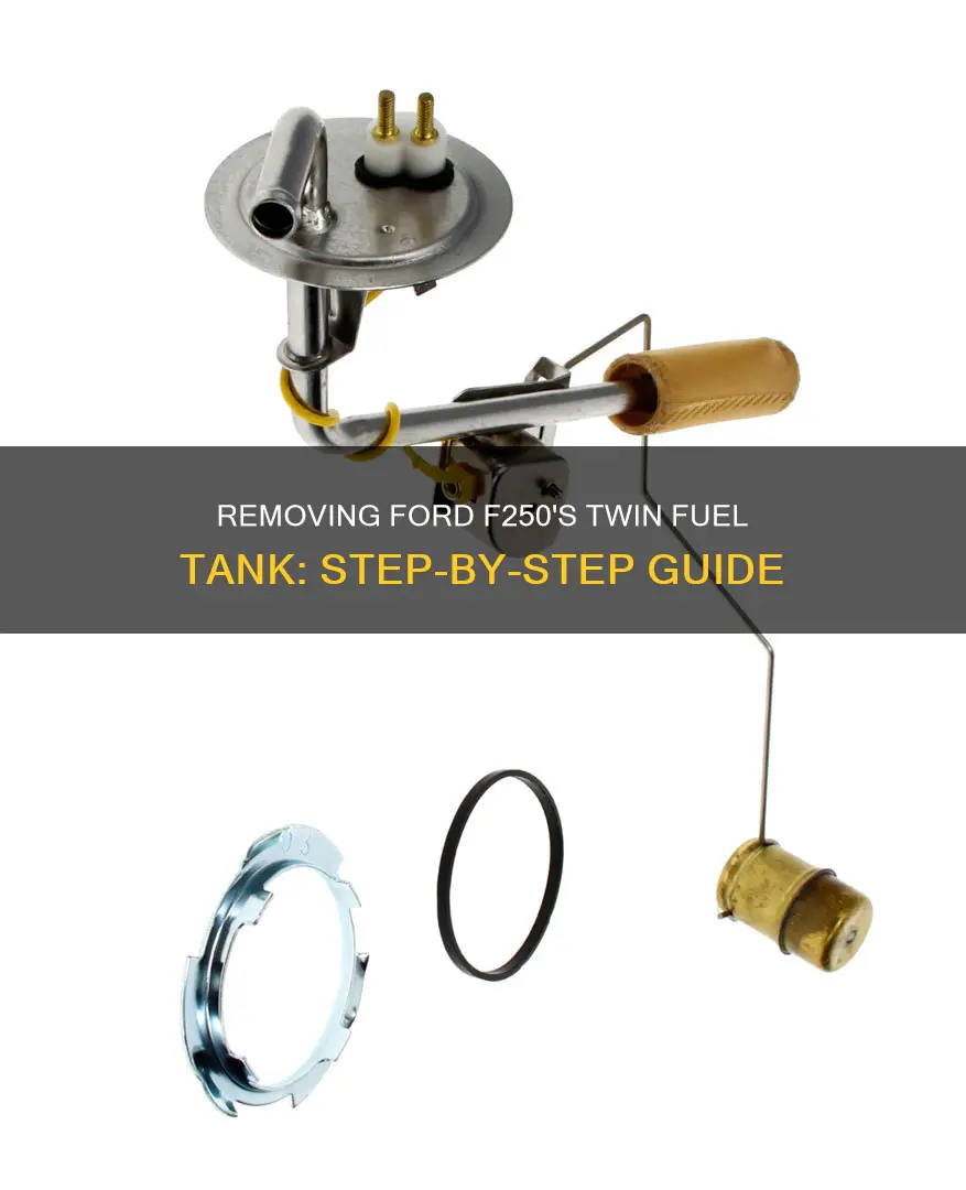 how to delete twin fuel tank on ford f250