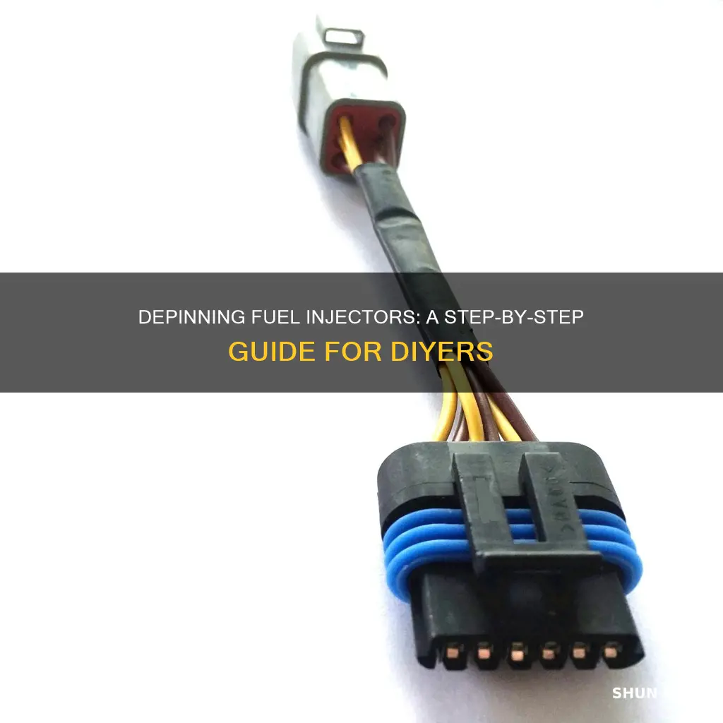 how to depin fuel injector
